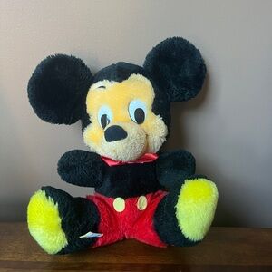 Vintage 1980’s Disney Korea Mickey Mouse Plush Great Condition